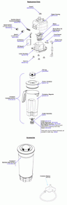 Diagram Diagram and Parts List for HBB250-UK-L  Hamilton Beach Blender